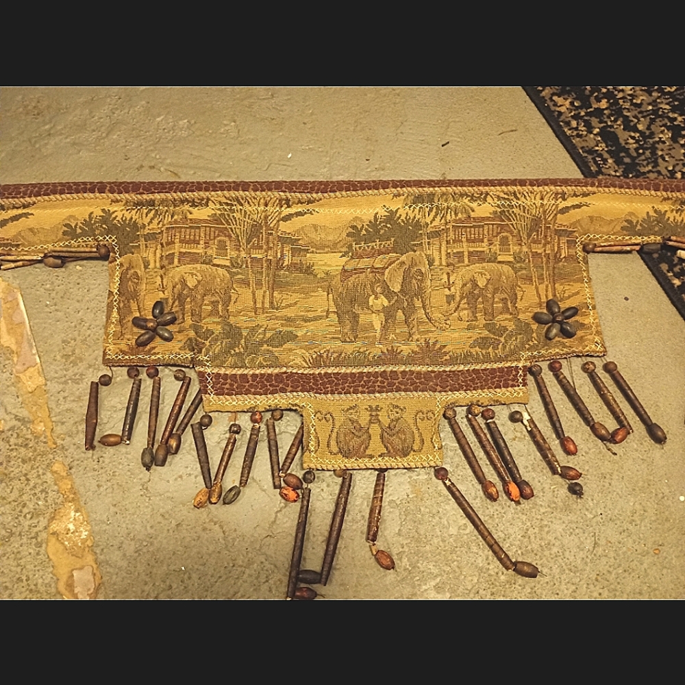 Vintage African Wall Tapestry
